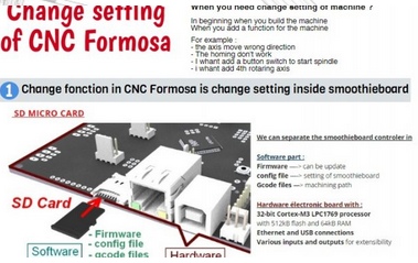 4 – Changer les paramètres de la CNC Formosa