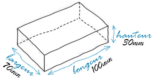 Modélisation d’une boite de rangement